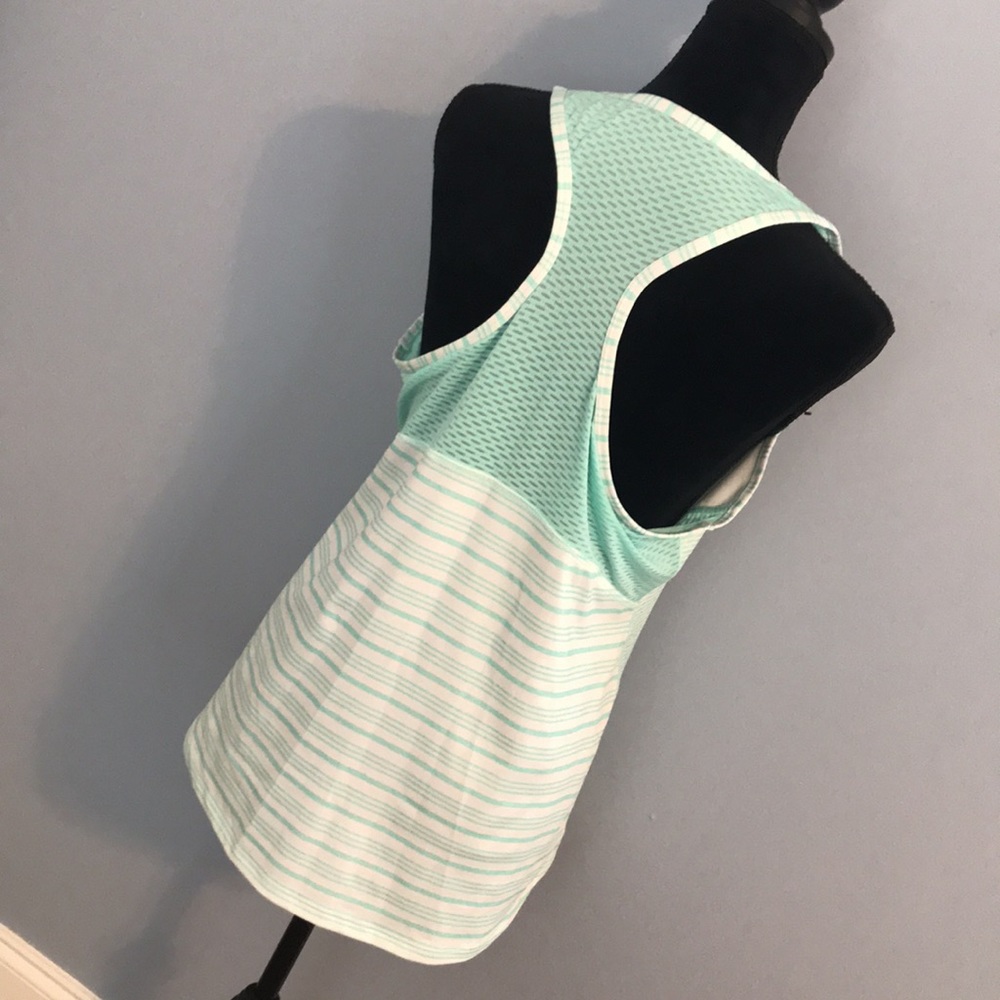 Reebok sheer racer back fitness tank